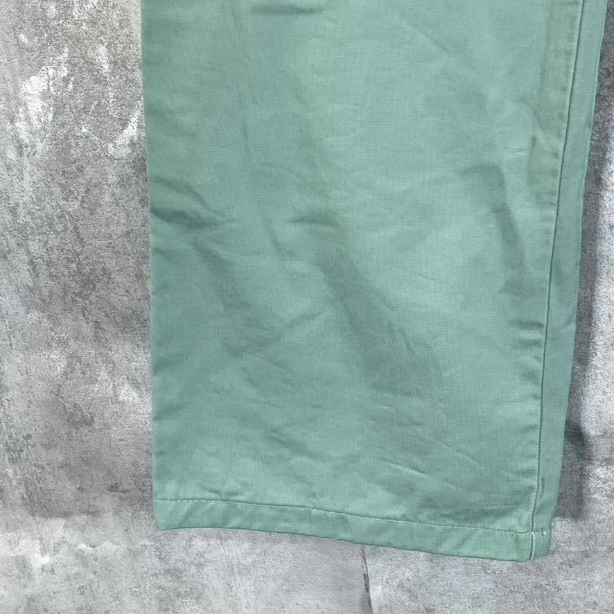 UNIS Men's Green Relaxed-Fit Ford Chino Pants SZ 32