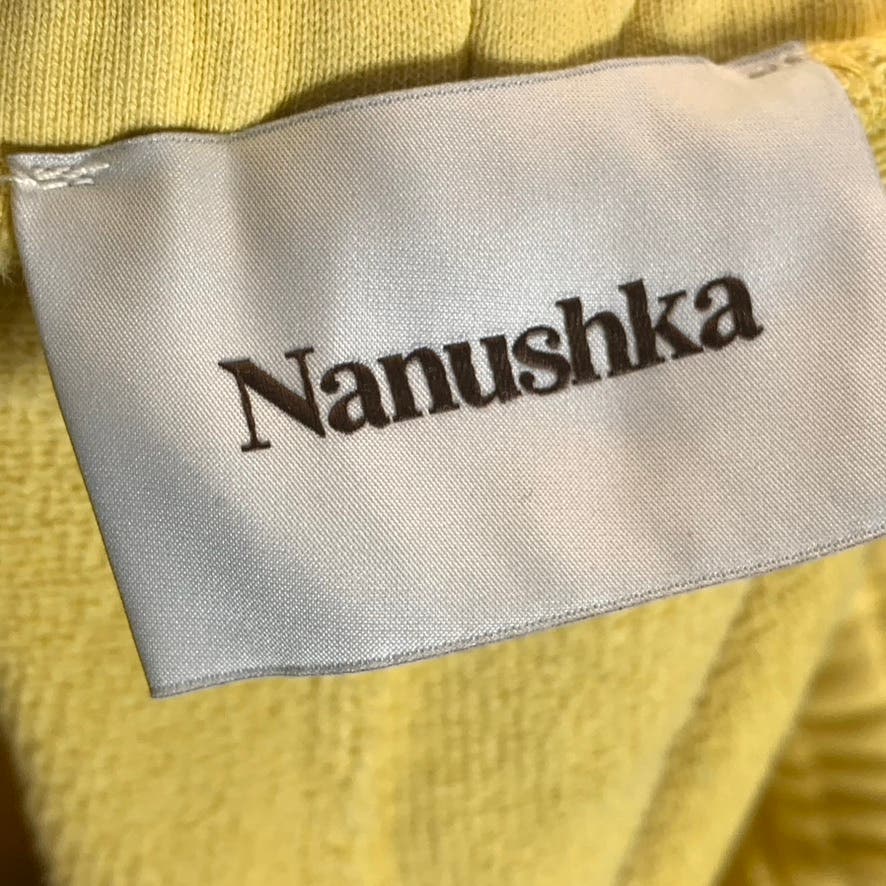 NANUSHKA Men's Yellow Drawstring Pull-On Sweat Shorts SZ S