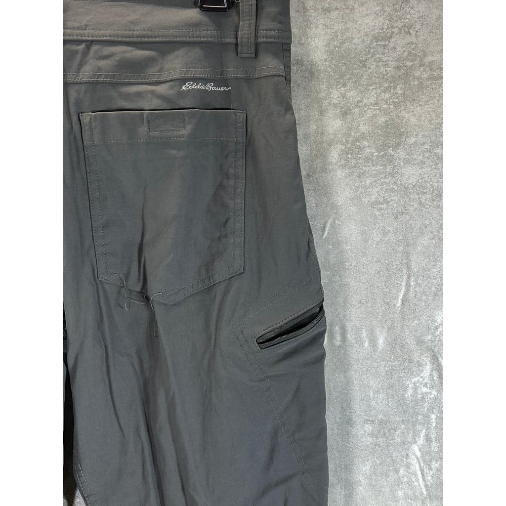 EDDIE BAUER Men's Dark Smoke Guide Lightweight Pro Hiking Pants SZ 32X30