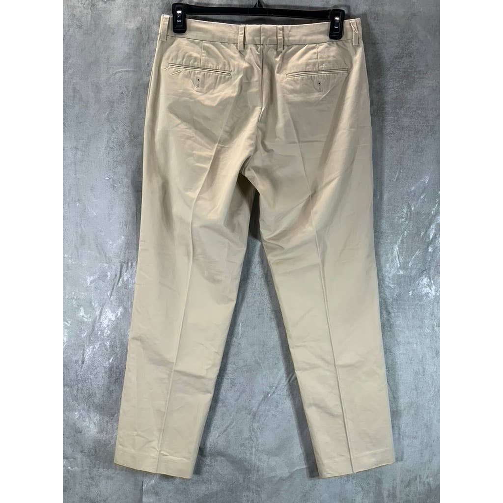 J.CREW Men's Tan Slim-Fit Bedford Dress Chino Pants SZ 32X30