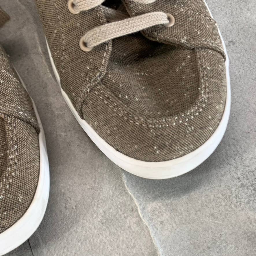 KEDS Women's Tan Center II Marled Memory Foam Lace-Up Sneakers SZ 7