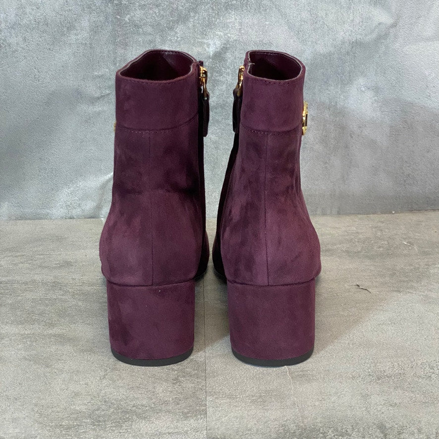LAUREN RALPH LAUREN Bordeaux Wynne Block Heel Ankle Booties SZ 11