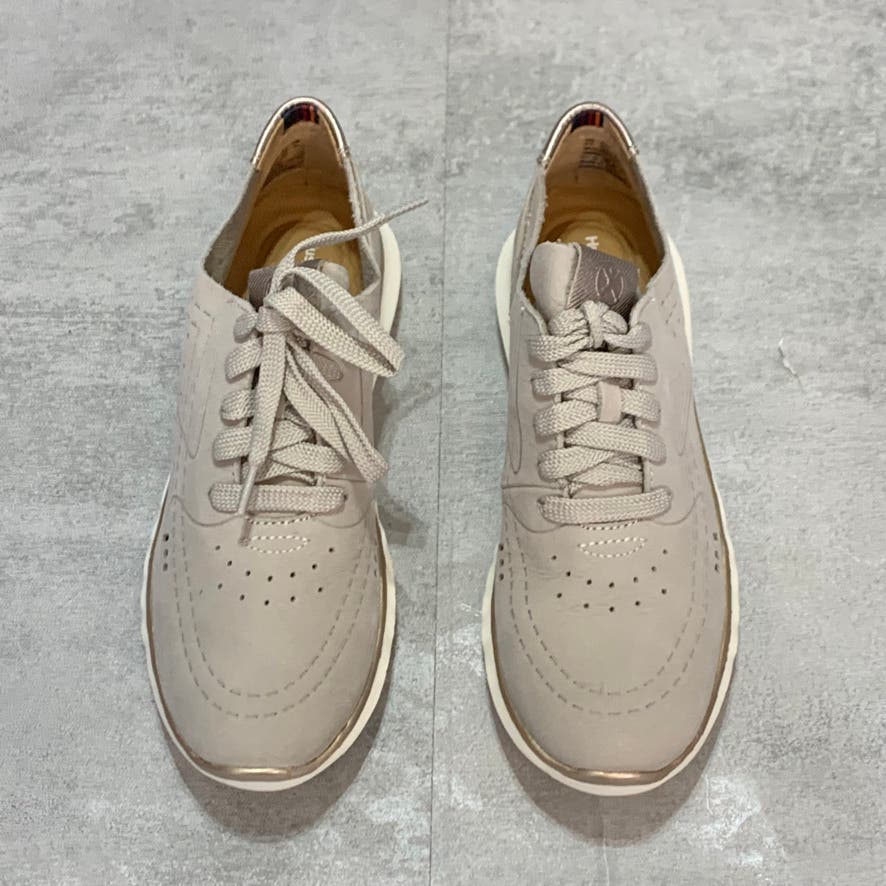 HUSH PUPPIES Medium Moyen Tricia Perf Leather Lace-Up Oxfords SZ 5.5