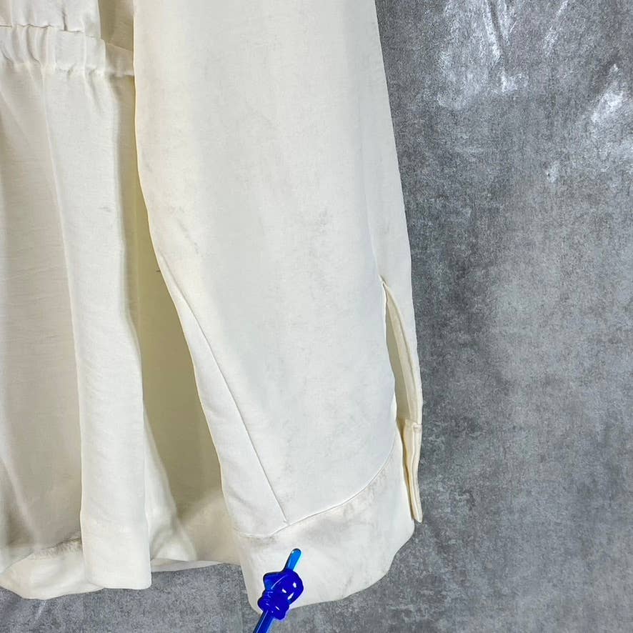 ALFANI Women's Calla Lily Faux-Wrap Long-Sleeve Peplum Top SZ XL