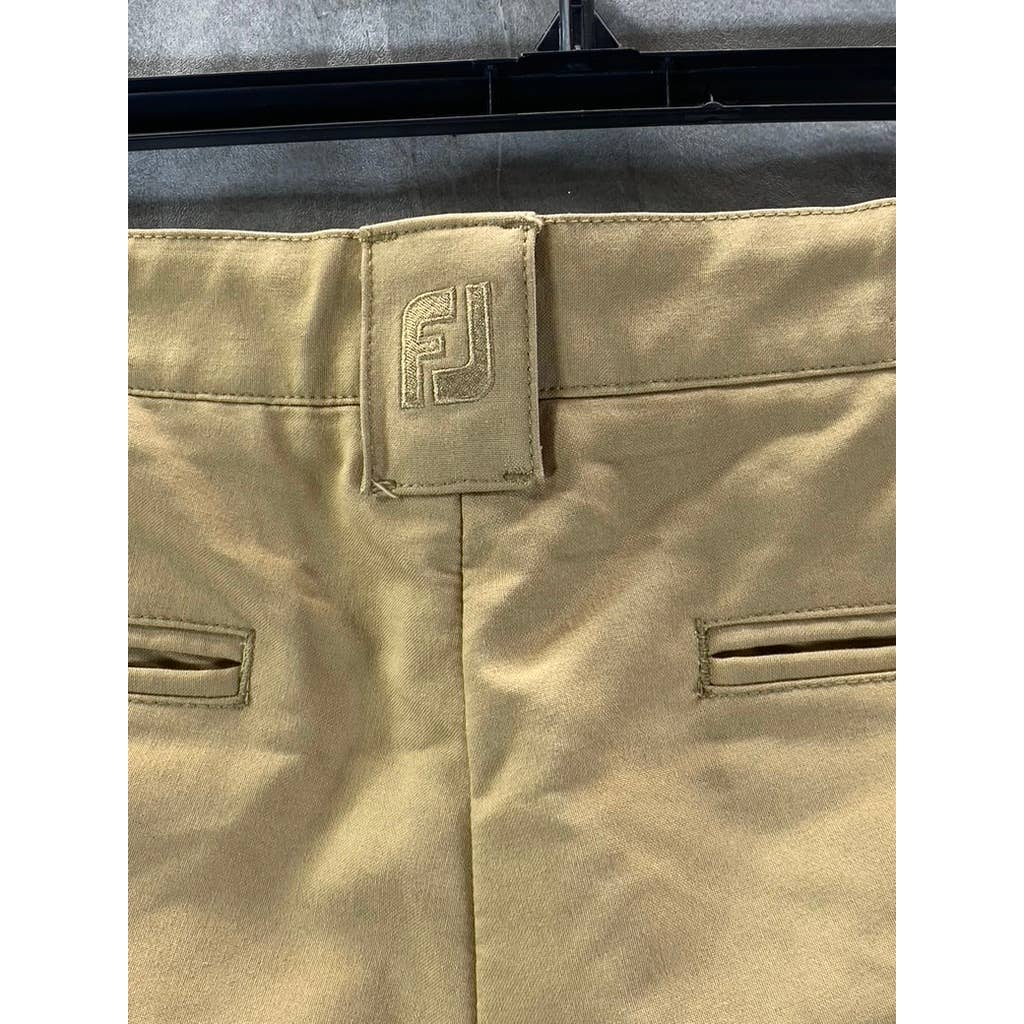 FOOTJOY FJ Performance Men's Tan Khaki Straight-Leg Pants SZ 36X32