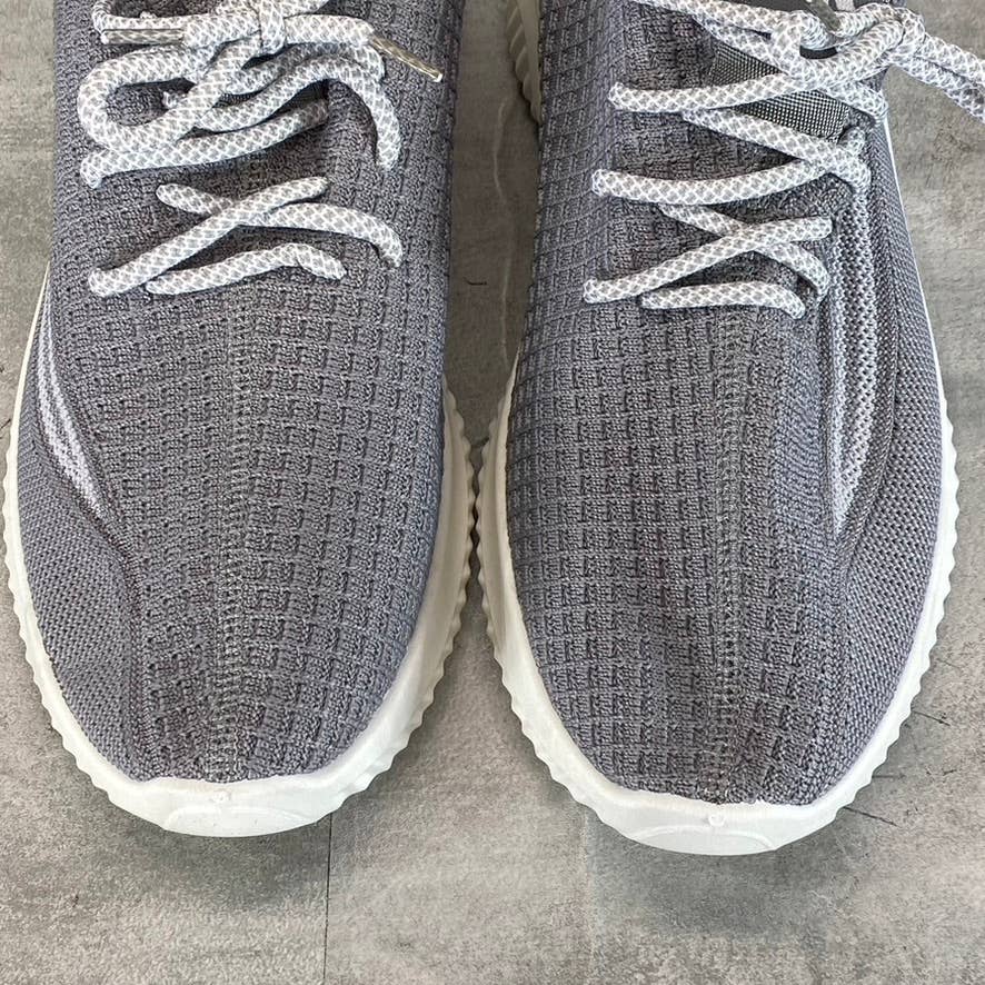 XRAY FOOTWEAR Men's Gray Knit Breathable Niko Lace-Up Sneakers SZ 12