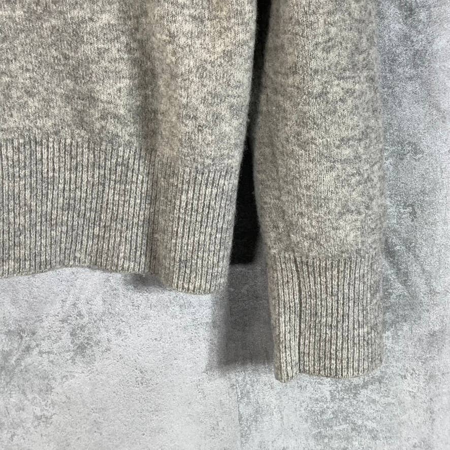 JACHS New York Men's Grey Wool Blend Pullover Henley Sweater SZ S