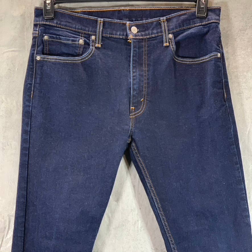 LEVI'S Men's Dark Hallow 512 Slim Taper Flex Denim Jeans SZ 36X34