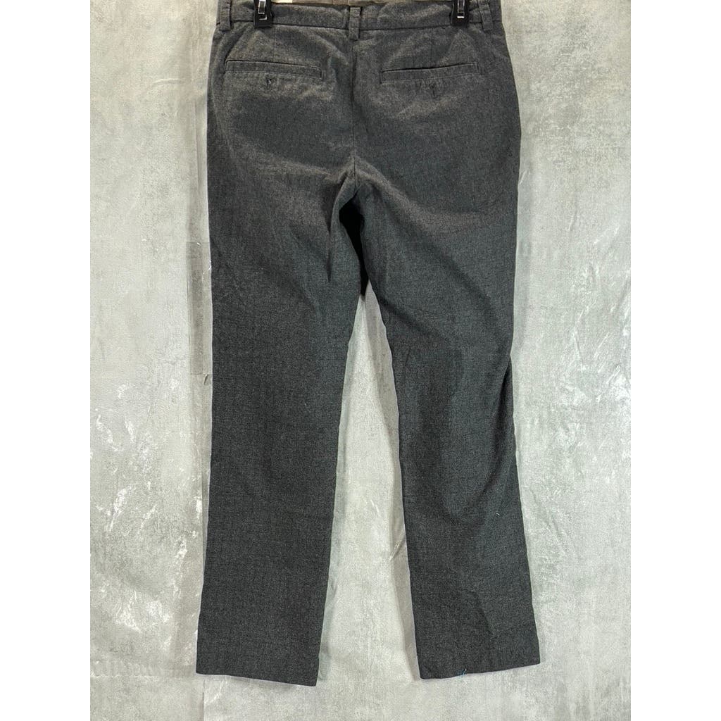 BANANA REPUBLIC Men's Charcoal Print Slim-Fit Aiden Stretch Pants SZ 31X30