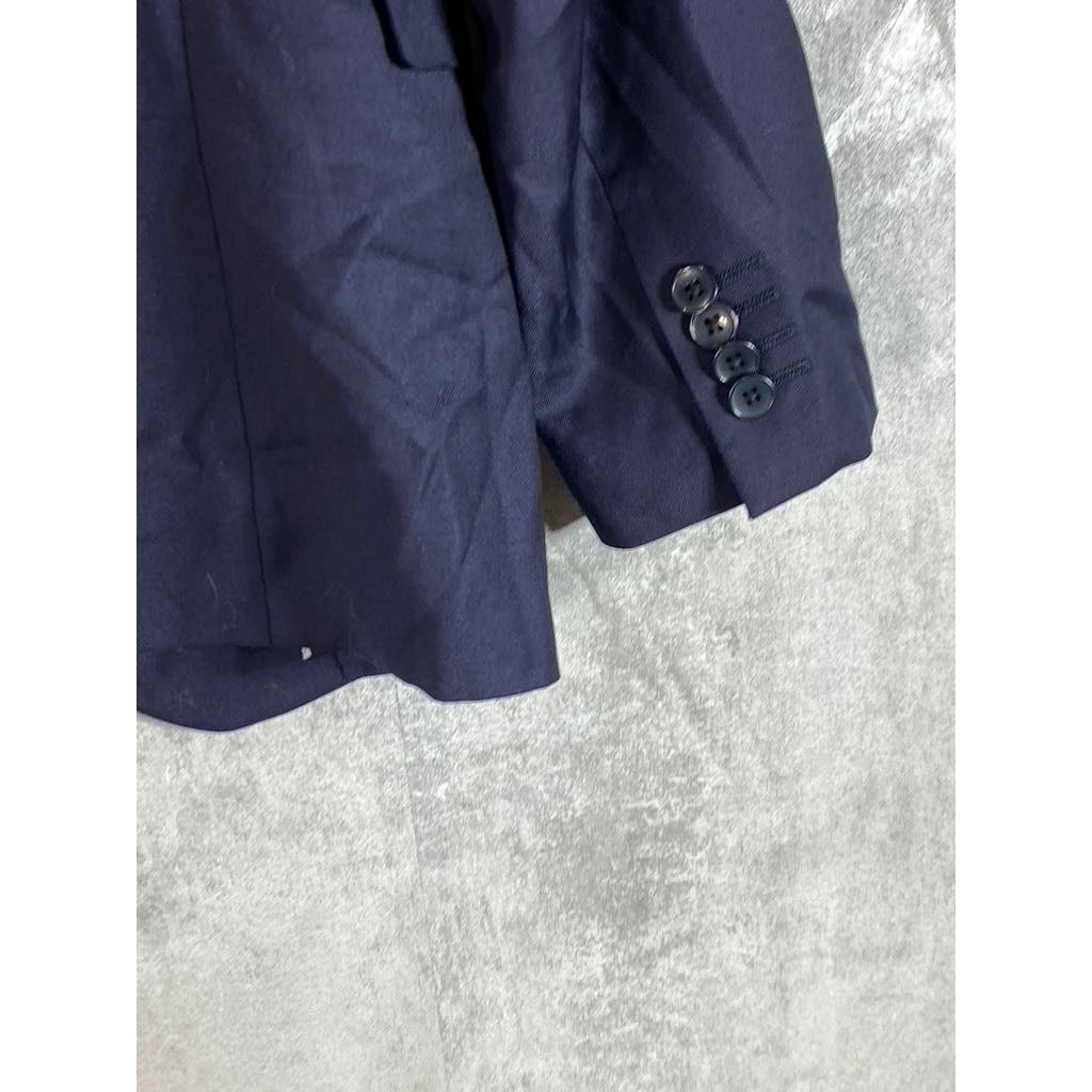 THEORY Men's Navy Slim-Fit Wool Suit Jacket SZ 36S