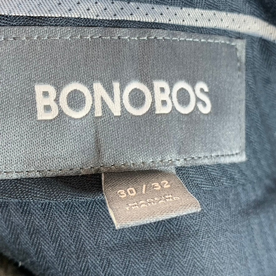 BONOBOS Men's Brown Plaid Tailored-Fit Dress Pants SZ 30X32