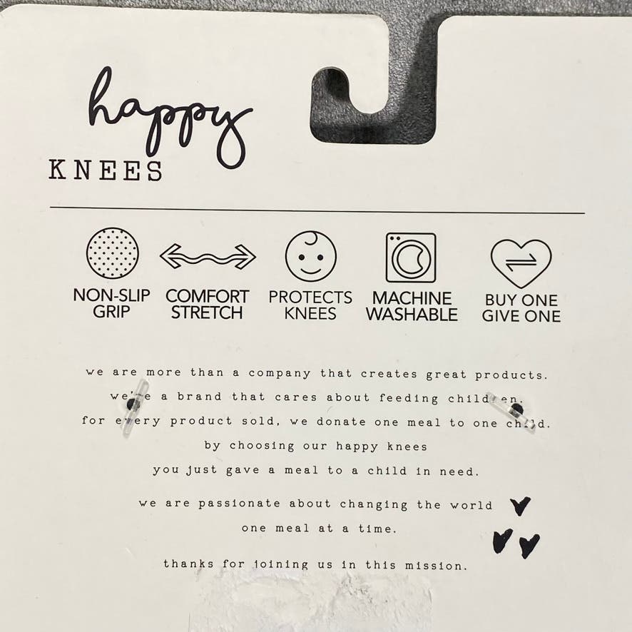 BELLA TUNNO Light Blue Solid Happy Knees Non-Slip Kneepads SZ 0+