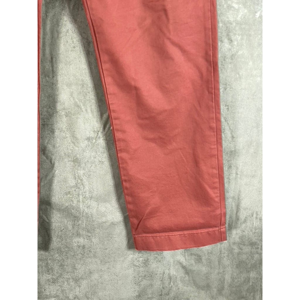 J.CREW Men's Coral Broken-In Straight-Leg Chino Pants SZ 32X32