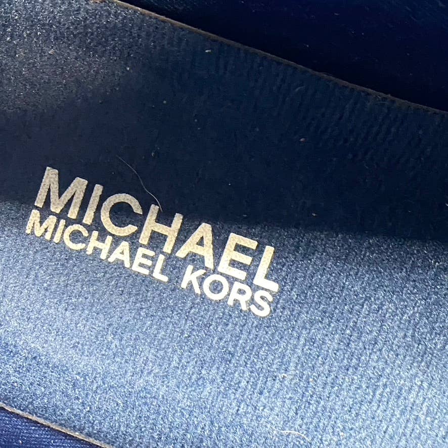 MICHAEL MICHAEL KORS Women's River Blue Mac Round-Toe Pull-On Rain Boots SZ 8