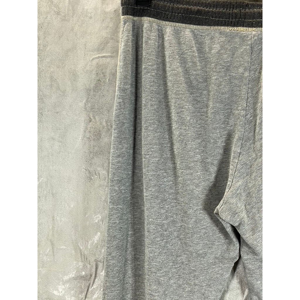 AMERICAN EAGLE OUTFITTERS Men's Light Grey Drawstring Pull-On Joggers SZ XL