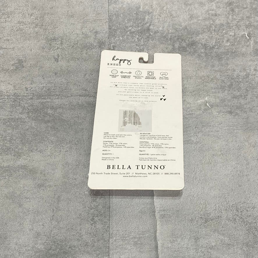 BELLA TUNNO Light Blue Solid Happy Knees Non-Slip Kneepads SZ 0+