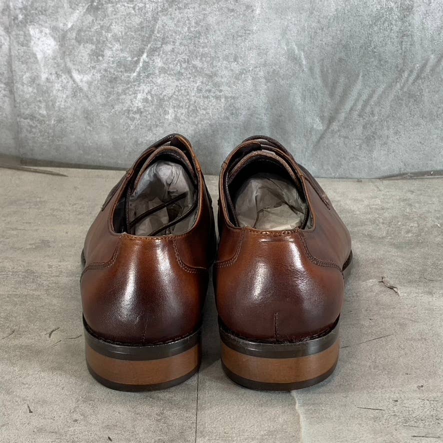 VINTAGE FOUNDRY CO. Men's Brown Leather Morris Lace-Up Oxford Shoes SZ 9