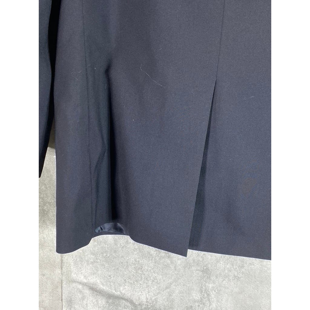 BROOKS BROTHERS Boy's Black Brooksease Three-Button Wool Blazer SZ 20