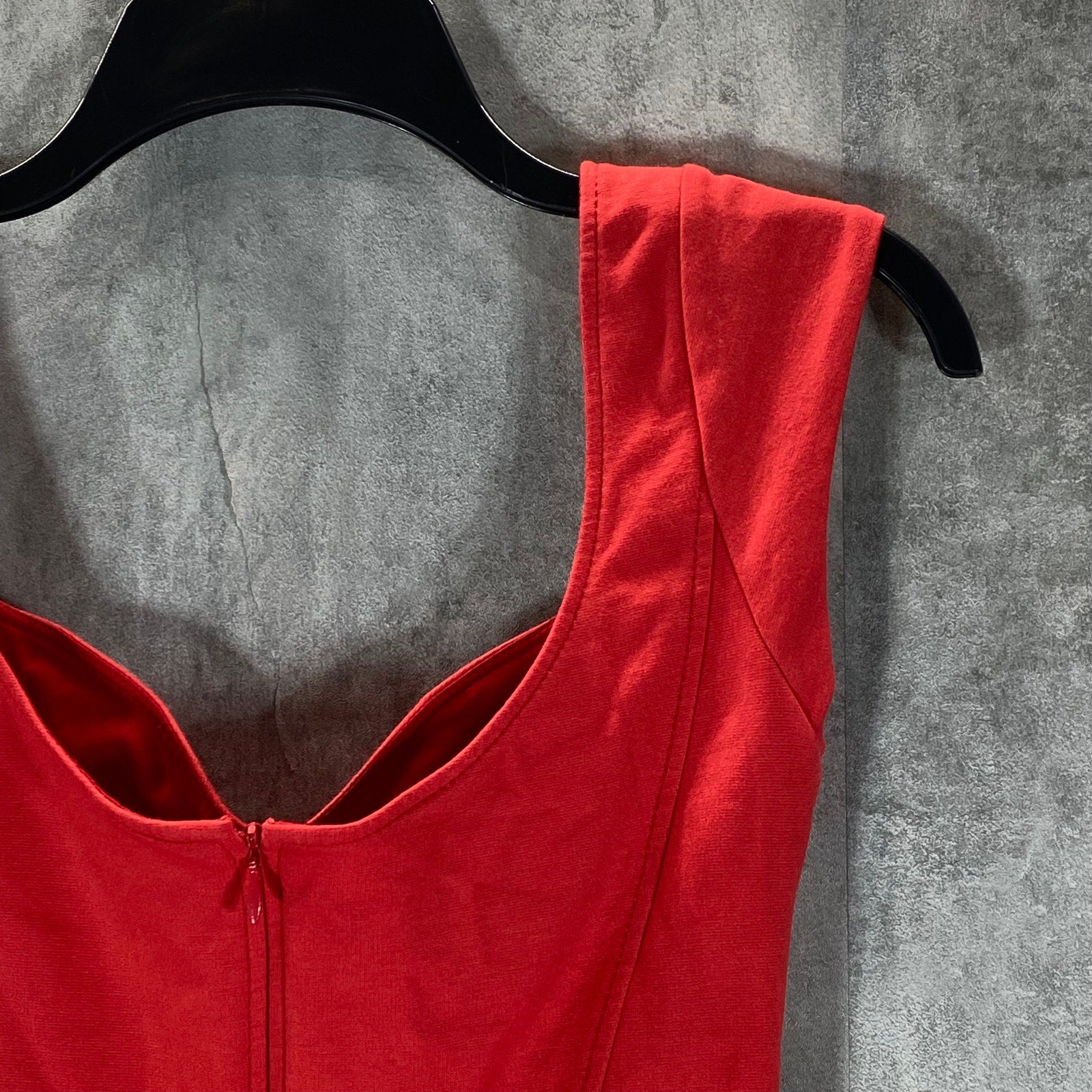 FRENCH CONNECTION Women's Scarlet V-Neck Cap-Sleeve Mini Dress SZ 0