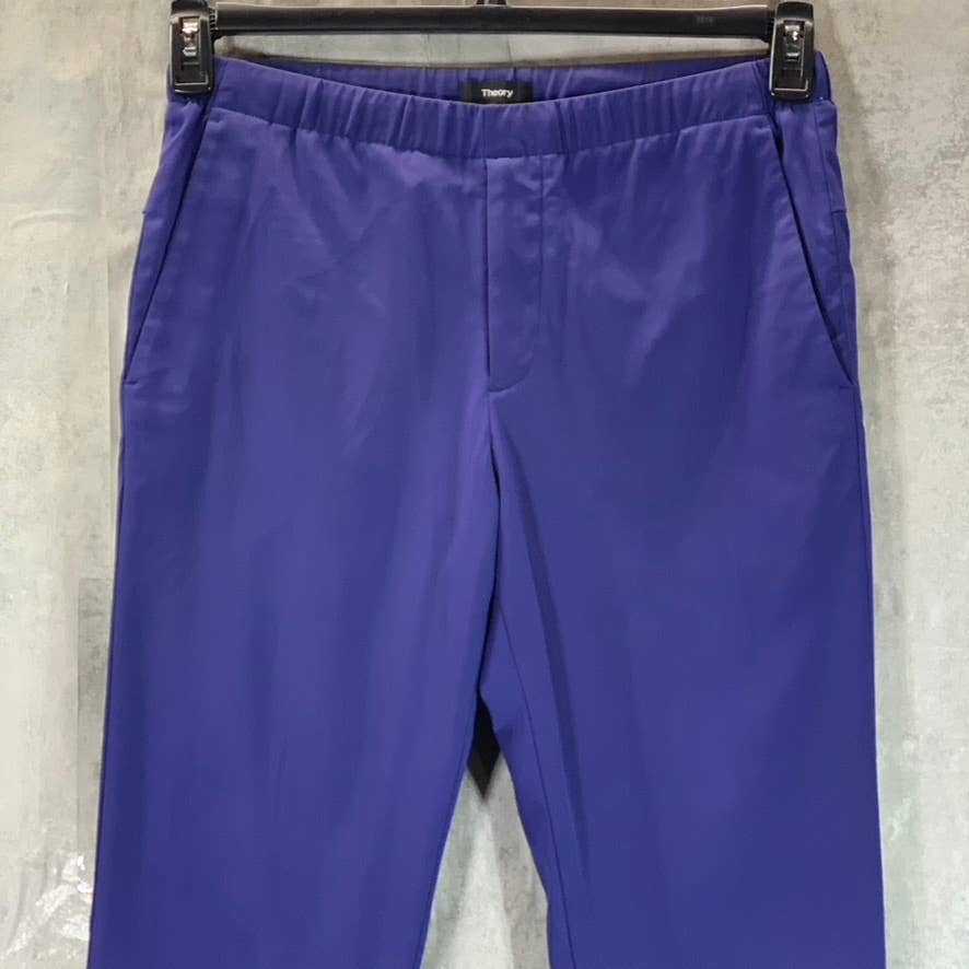 THEORY Men's Blue Rem Neoteric Slim-Fit Pull-On Drawstring Pants SZ S