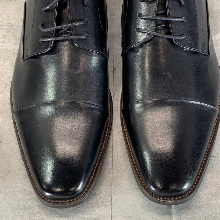 VINTAGE FOUNDRY CO. Men's Black Leather Taylor Lace-Up Oxford Shoes SZ 11