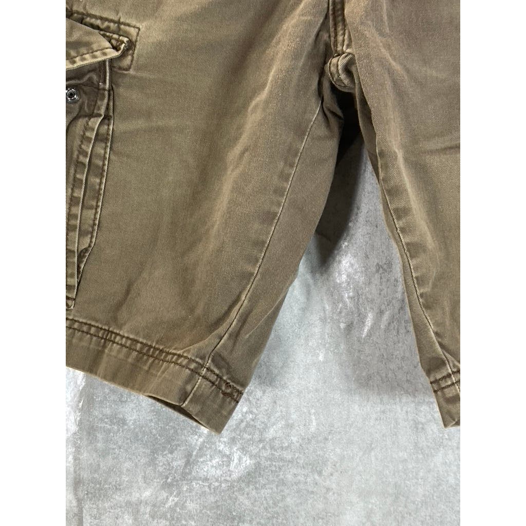 LEVI'S The Original Jeans Men's Brown Red Label Cargo Shorts SZ 34