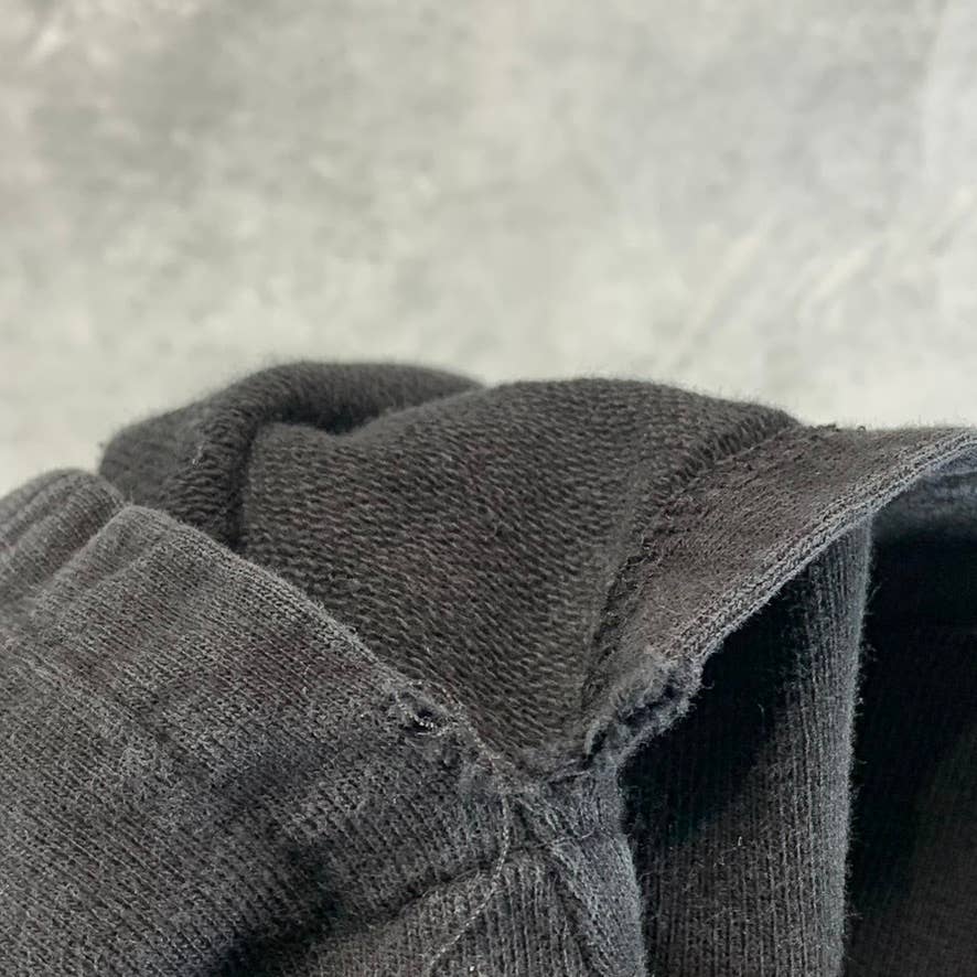 ZARA MAN Men's Black Crewneck Oversized Pullover Sweater SZ M