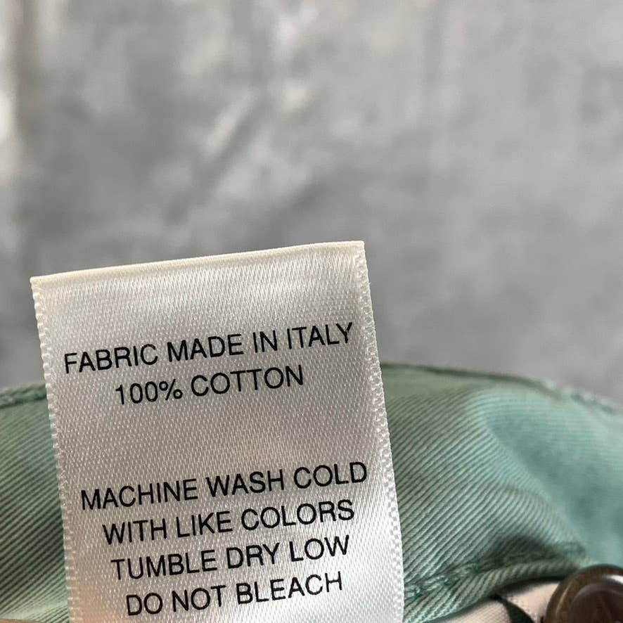 UNIS Men's Green Relaxed-Fit Ford Chino Pants SZ 32