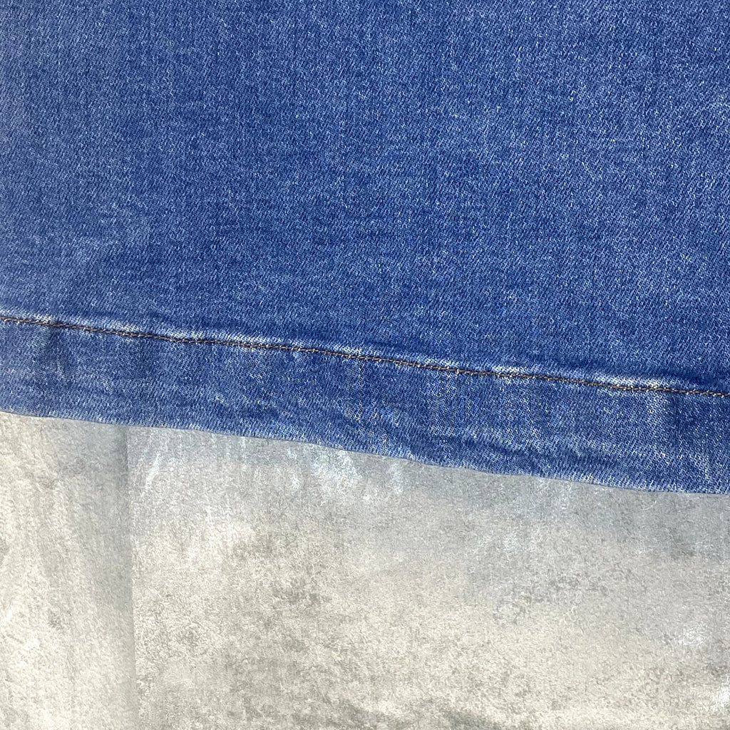 MADEWELL Women's Knowlton Wash Button-Front Denim Mini Skirt SZ 28