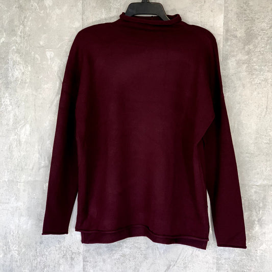 FRENCH CONNECTION Wine Turtleneck Long Sleeve Pullover Sweater SZ XS