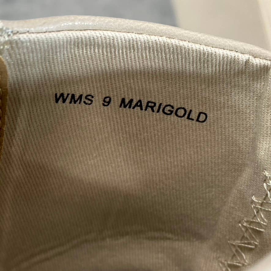 DV By Dolce Vita Women's Ivory Marigold Side-Zip Stacked-Heel Platform Boots SZ9