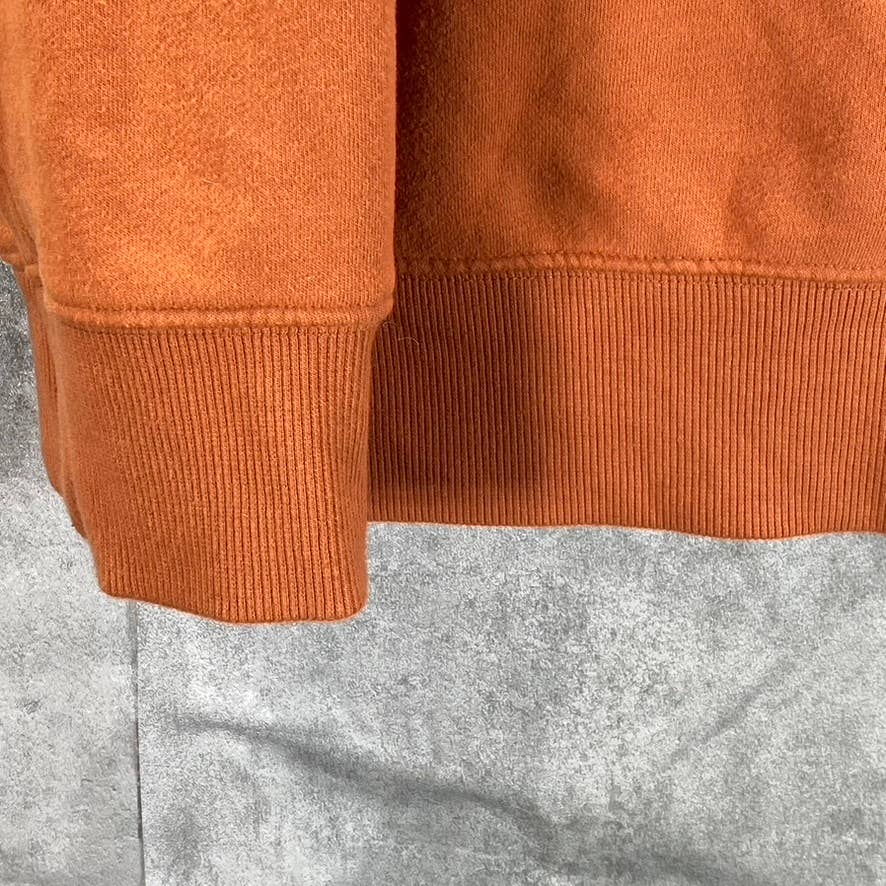 GOODFELLOW & CO Men's Rust Regular-Fit Crewneck Pullover Sweater SZ XL