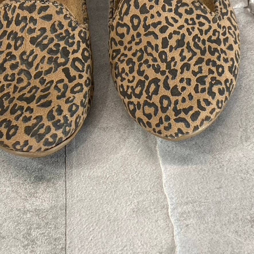 STYLE & CO Women's Mini Leopard Alysonn Round-Toe Slip-On Loafer Flats SZ 6.5