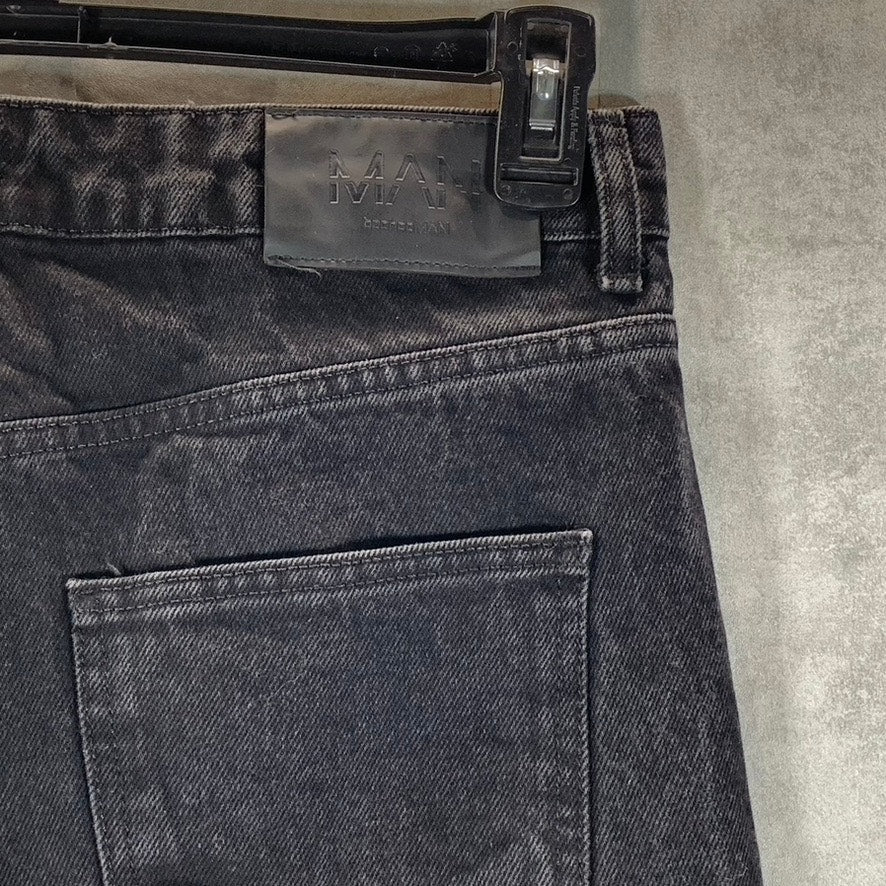 BOOHOOMAN Men's Black Tall Skinny Jeans SZ 30