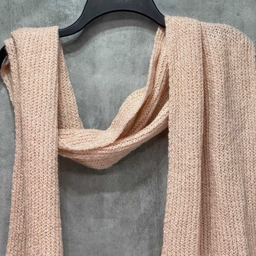 STYLE & CO. Blush Solid Rib Scarf OS