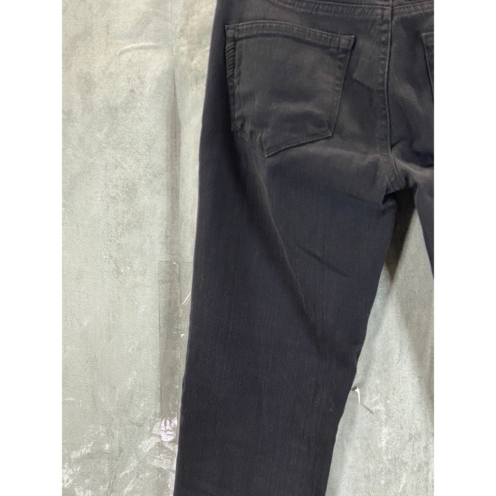 PAIGE Women’s Vintage Black Solid Jimmy Jimmy Low-Rise Skinny Jeans SZ 23