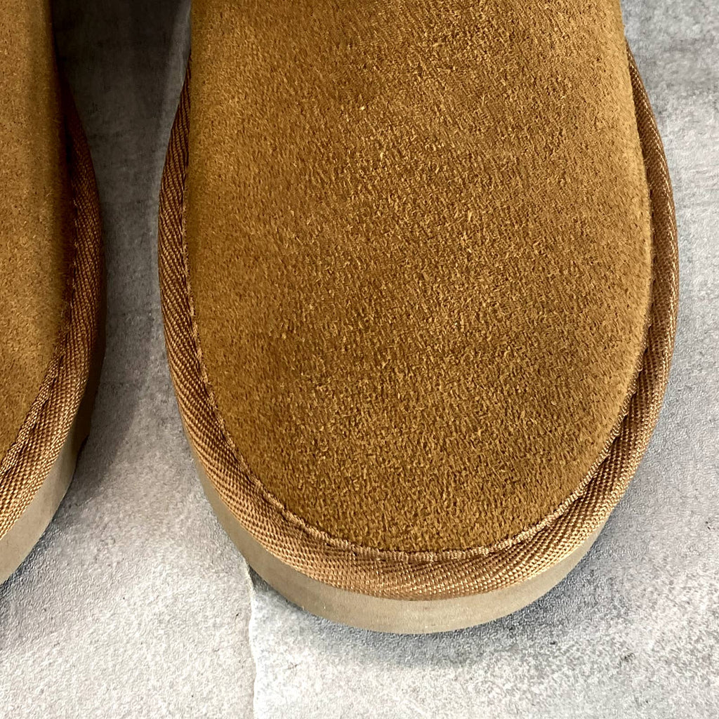 STYLE & CO Women's Chestnut Teenyy Cold-Weather Faux-Fur Spilt-Shaft Boots SZ 10