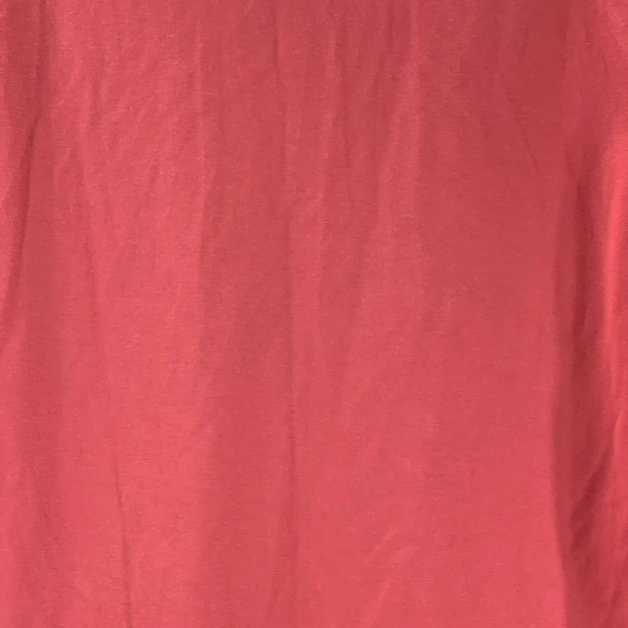 J.CREW Men's Dusty Red Flex Pique Short-Sleeve Polo Shirt SZ L