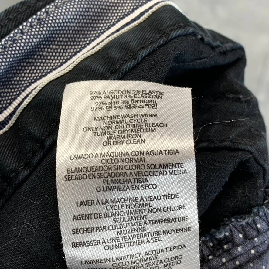 MICHAEL KORS Men's Midnight Parker Slim-Fit Stretch-Twill Pants SZ 36X32