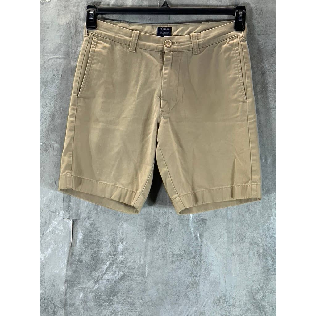 J.CREW Men's Tan Gramercy Shorts SZ 30