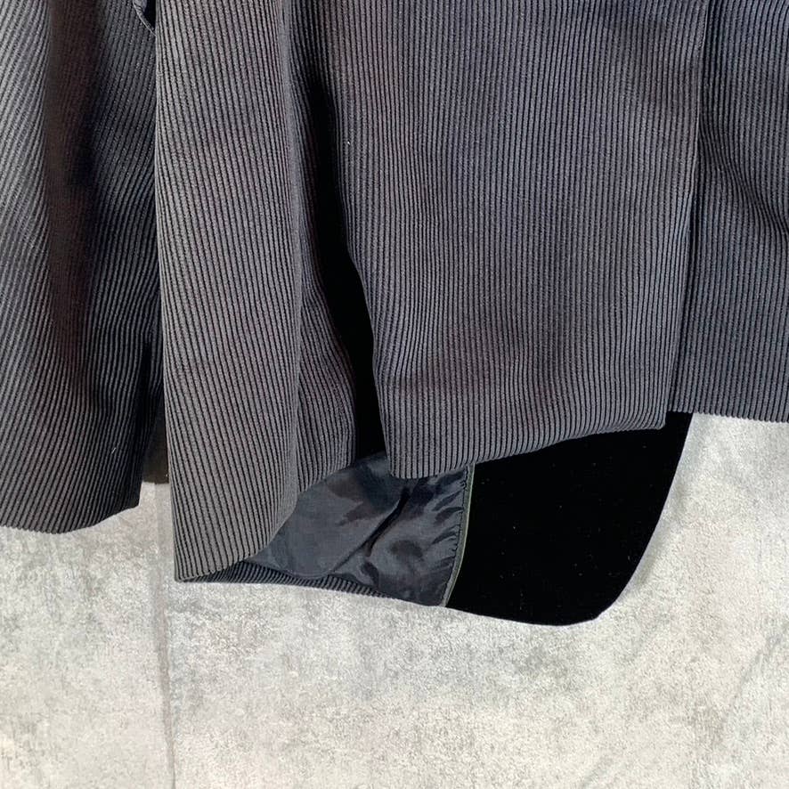 EMPORIO ARMANI Men's Black G-Line Velvet Textured Satin-Collar Dinner Jacket