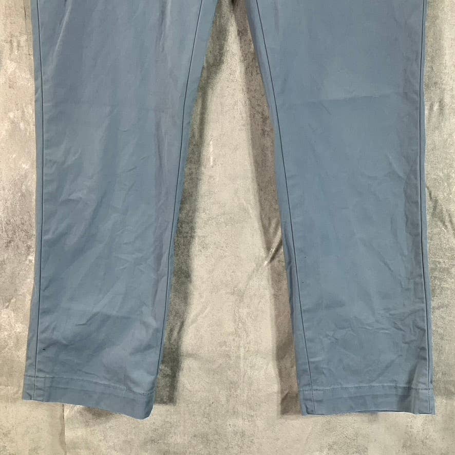 BANANA REPUBLIC Men's Thundercloud Blue Slim-Fit Aiden Stretch Chino Pants SZ 32