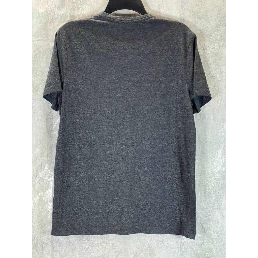GOODFELLOW & CO Men's Railroad Grey V-Neck Short-Sleeve T-Shirt SZ M