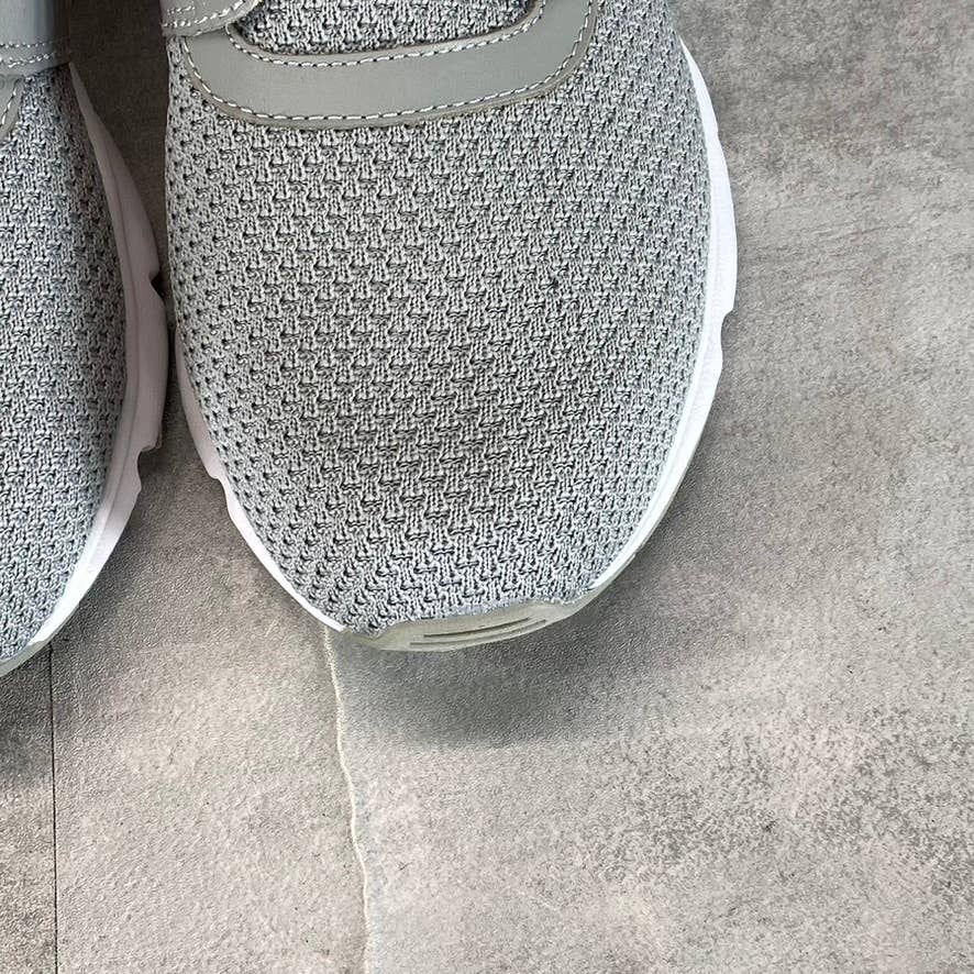 PROPET Women's X Wide LT Grey Stability X Knit Lace-Up Walking Sneakers SZ 10.5