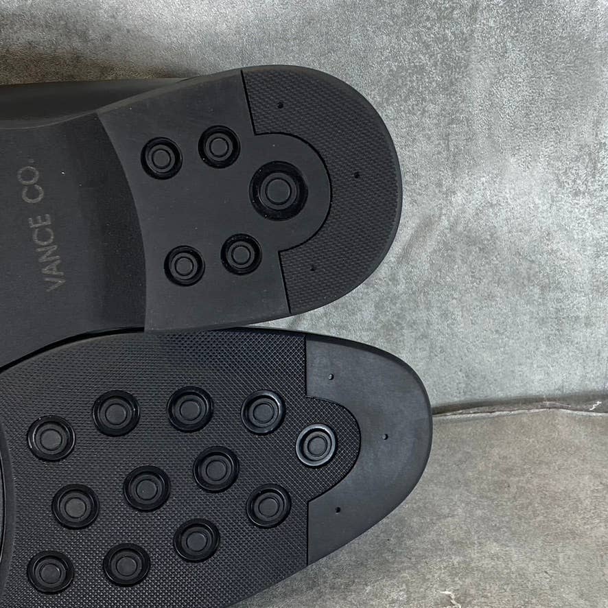 VANCE CO. Men's Wide Width Black Keith Slip-On Penny Loafers SZ 8W