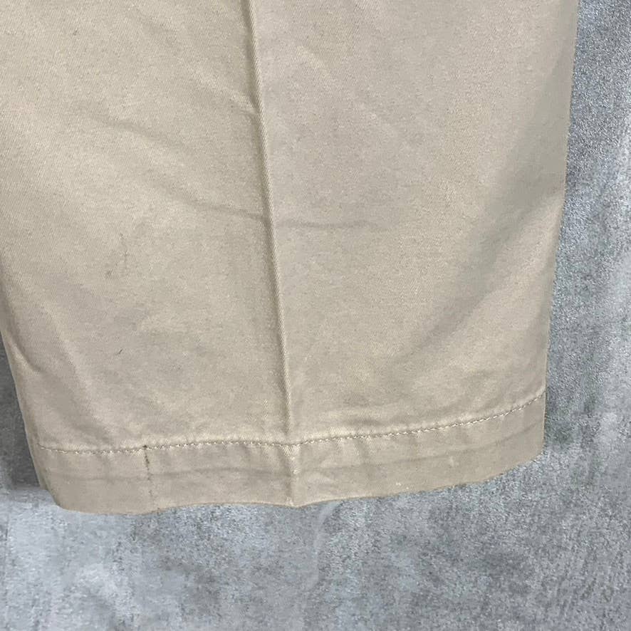 BANANA REPUBLIC Men's Tan Relaxed Straight Gavin Chino Pants SZ 33X30