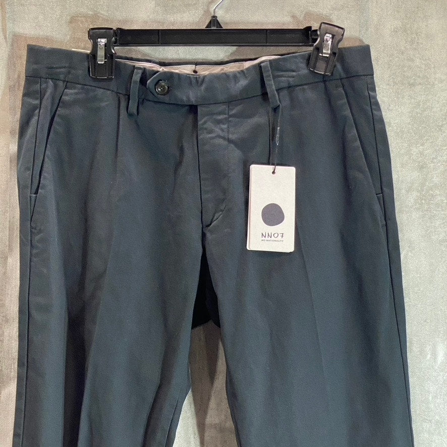 NN.07 NO NATIONALITY Men's Gray Theo Slim-Fit Tapered-Leg Chino Pants SZ 31x34