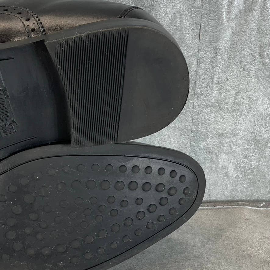 STACY ADAMS Men's Wide Width Black Garrison Wing-Tip Lace-Up Oxford SZ 10.5W