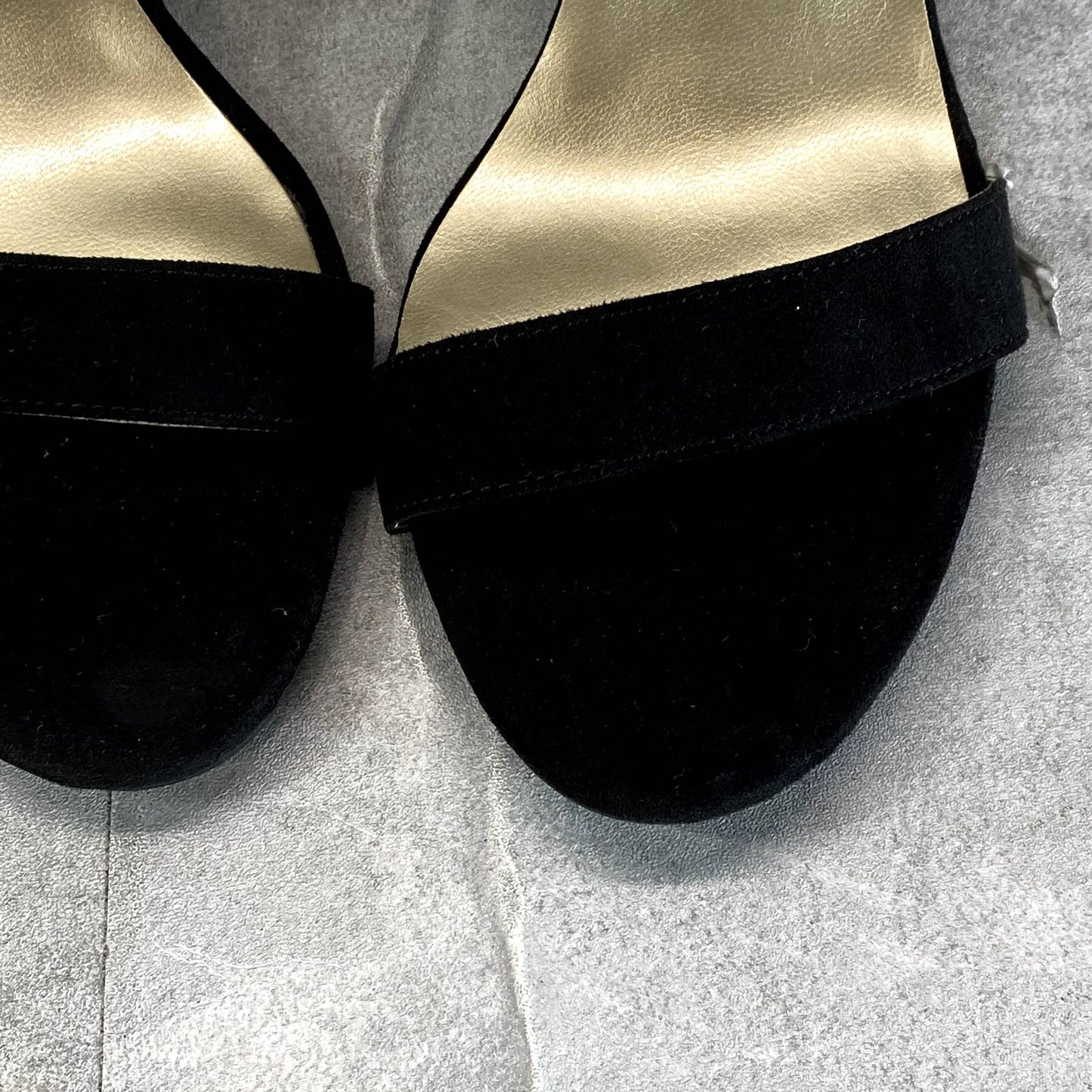 BANDOLINO Women's Black Armory Round-Toe Block-Heel Ankle-Strap Dress Sandal SZ9