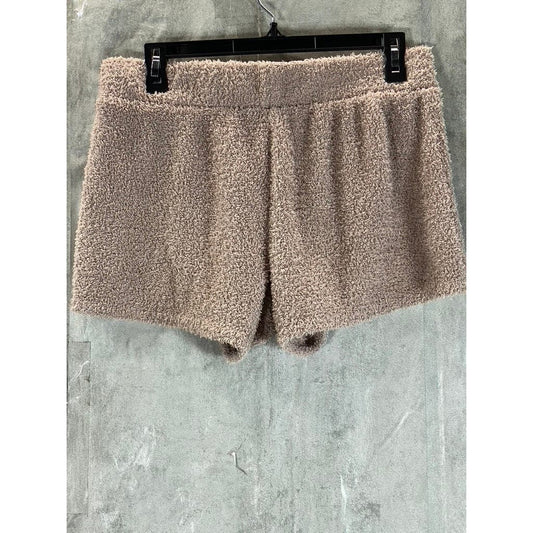 STEVE MADDEN Women's Bark Chenille Pull-On Sleep Shorts SZ M